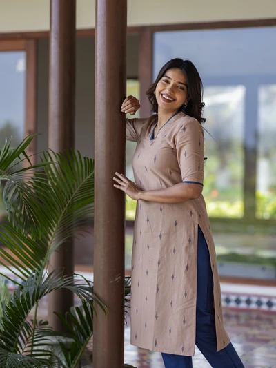 Sand Dune Handloom Kurta