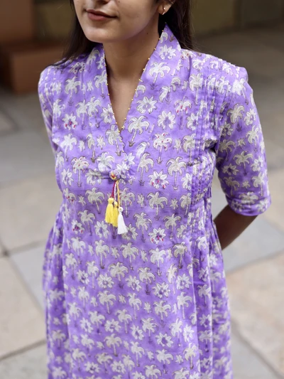 Purple Tree Kurta