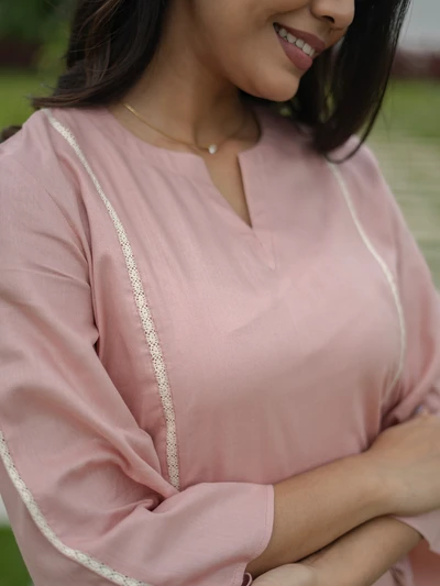 Blush Streak Co-Ord Set